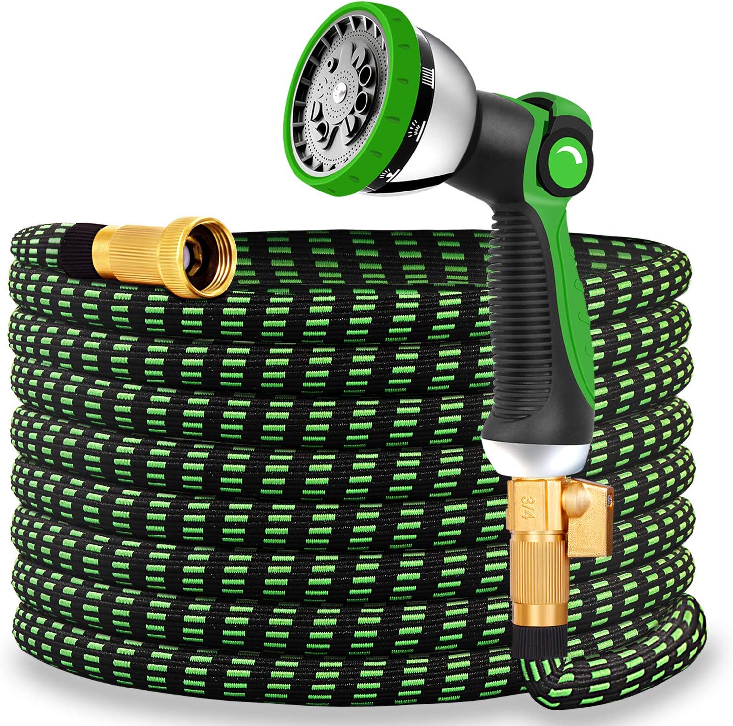 vert et noir / rayures vertes et noires