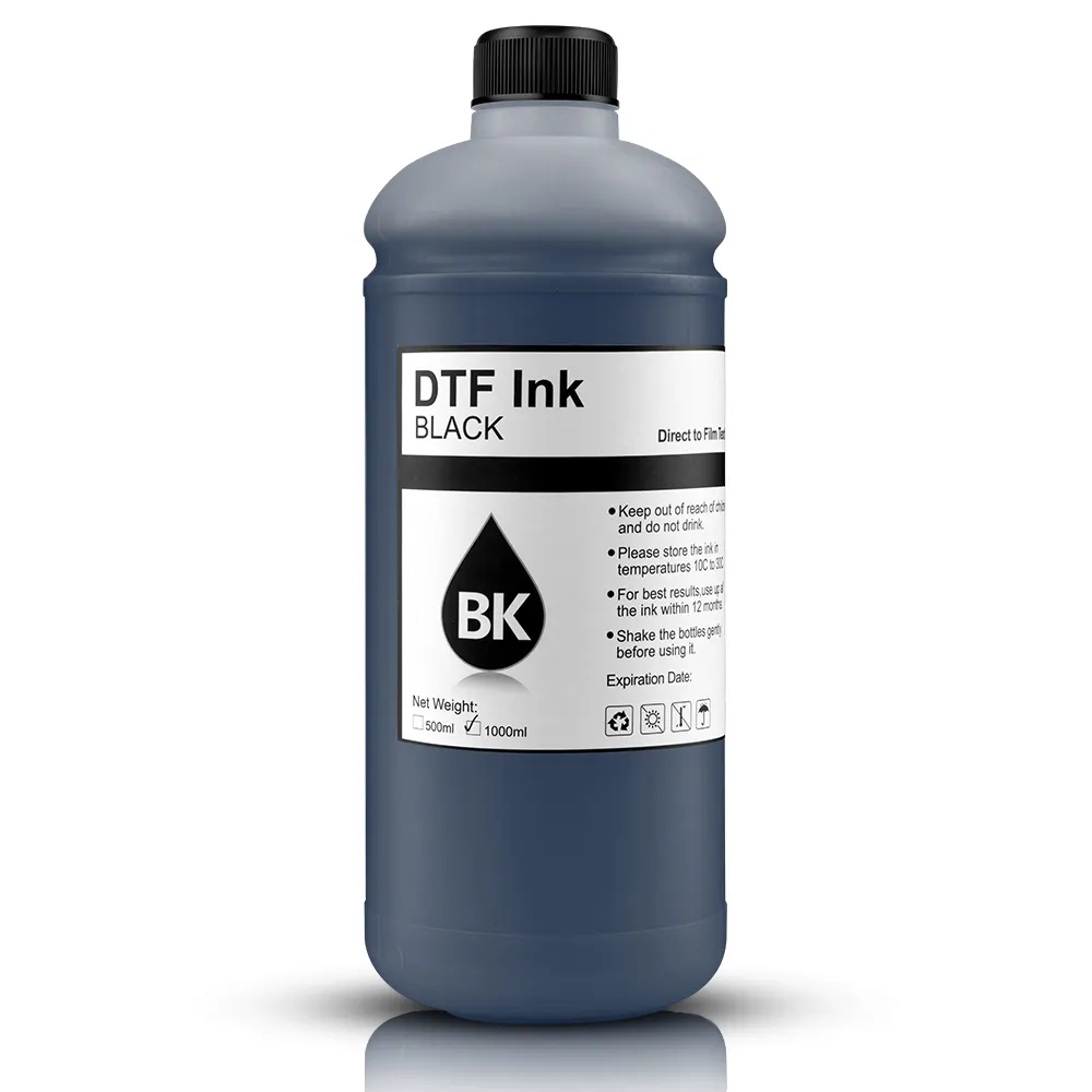MWEI 1000 ML/Bottle 1000ML White Textile Pigment rgbo DTF Printing Ink For Epson 7890 DX5 5113 L1800 L805 Printer