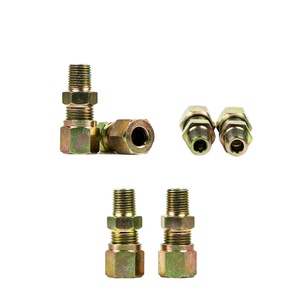 Manguitos roscados Conector macho Accesorios de tubería de conexión hidráulica para sistema de lubricación centralizado