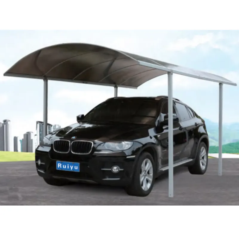 Aluminium Metall Car Port Parkgaragen Vordächer Polycarbonat Carport Markise