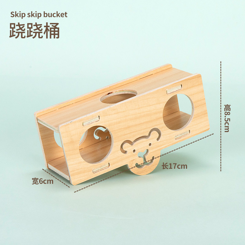 Solid wood bucket