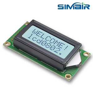 Modulo Display Lcd 0802 con Display LCD con carattere da 1.6 pollici modulo Display LCD con retroilluminazione a LED 8x2 - Product Image 2