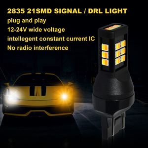 สวิตช์7443สองสีสำหรับ P21w CANbus นำ1156 1157 3157 LED G-VIEW 2025ใหม่ - Product Image 2
