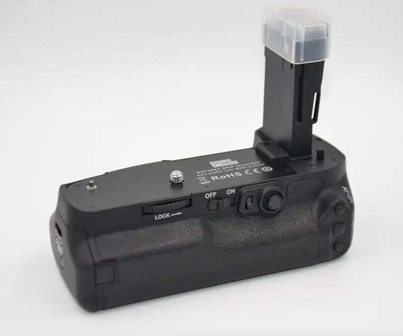 Piksel E20 Canon 5D Mark IV/5D4/5D MarkIV kamera profesyonel pil yuvası ve kamera kap ve RC-201 kablolu deklanşör