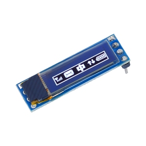 Anzeige modul Weiß oled 0,69 Zoll 96x16 OLED 0,69 "SSD1306 LCD-Bildschirm Steuer platine Weiß Ssd1306 I2c Oled Kompatibel