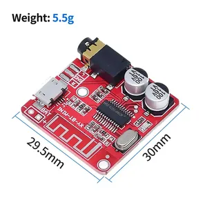 <strong>Bluetooth</strong> Audio Receiver Board <strong>Bluetooth</strong> 5.0 Mp3 Lossless Decoder Board Wireless Stereo Music Module 3.7-5v Xy-bt-mini