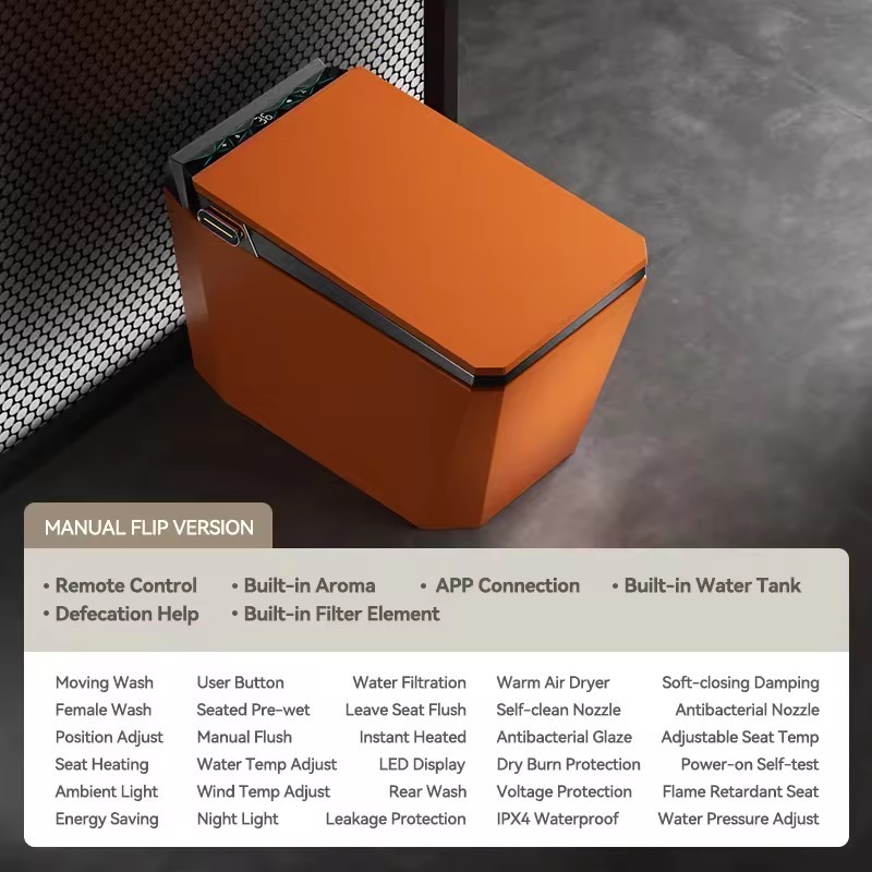 Orange-Standard Function(with water tank)