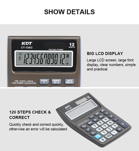 Công Dân CT-139II mini văn phòng máy tính kép điện 12 chữ số hiển thị Xách Tay Công dân máy tính - Product Image 6