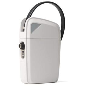 YH2135 Portable Indoor/Outdoor Lock Box Safe with Key and Combination Access.3-digit Password Beach Box, Two <strong>Ways</strong> to Unlock - Product Image 1