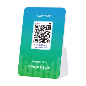 Y50b mã QR thiết bị thanh toán đám mây loa 4G + Wifi tĩnh động mã QR hiển thị thanh toán với loa cho thanh toán thương mại - Product Image 1