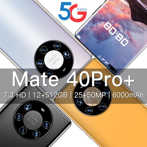 Barato M40 Pro + Smartphone 12GB + 512GB 24mp + 50mp Desbloqueo facial Pantalla completa Android 14 Teléfono celular Teléfono inteligente - Product Image 6