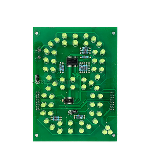 7 сегментов PCB светодиодный дисплей 4 дюймов PCB небольшой размер 7 сегментный светодиодный дисплей PCB цифровой номер для продажи