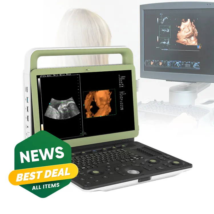 Medinglong-escáner de ultrasonido lineal, instrumentos médicos de ultrasonido 4D 5D, máquina de ultrasonido portátil para embarazo