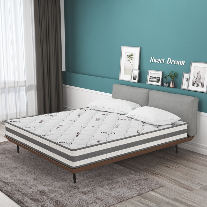 Independent spring latex mattress