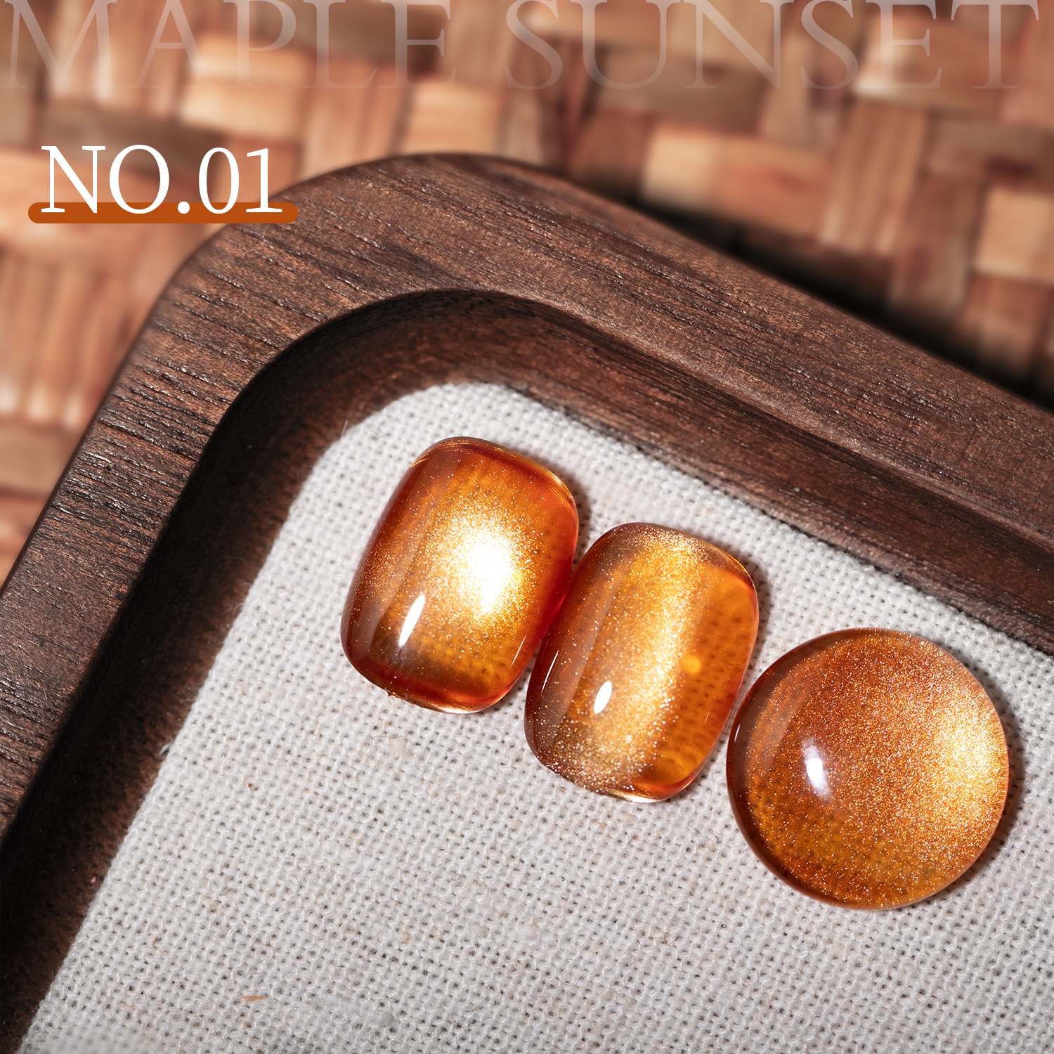 Ensemble de vernis gel œil de chat scintillants 12 couleurs # 01