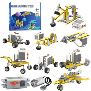 <strong>Robotics</strong> Kit Education Early <strong>Simple</strong> Static Machines <strong>Building</strong> Blocks Set STEM Educational Toys for Kids Learning - Product Image 6