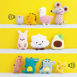 Hierba gatera interactiva de varios colores para gato, juguete de moda, Animal de peluche, fruta suave, hierba gatera rellena - Product Image 1