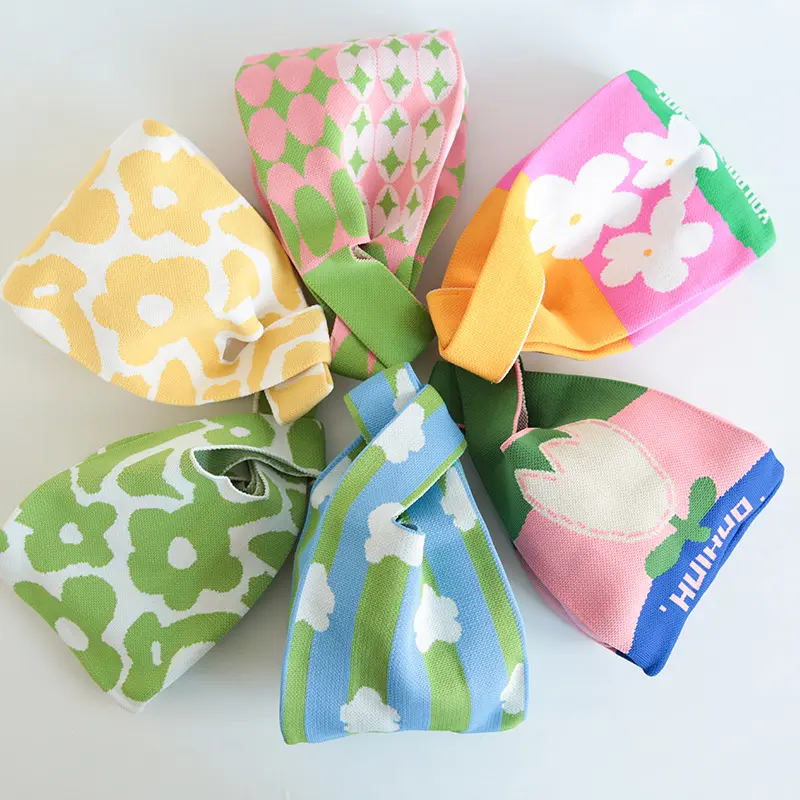 Emballage de fleurs sacs en tissu floral coloré fleuriste en gros matériaux d'emballage floral sac fourre-tout d'emballage de bouquet de jour de déesse