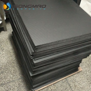 Sợi Carbon tấm tấm bảng điều khiển Hội Đồng Quản Trị 4mm 3K Twill bóng mờ tùy chỉnh kích thước - Product Image 1