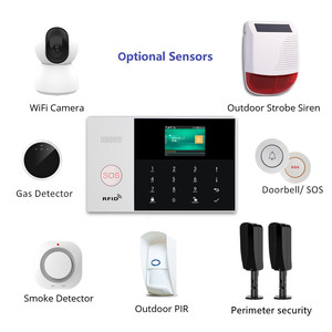 Telecomando sistemi di sicurezza completi Tuya Smart Home allarmi di monitoraggio intrusione Wireless e cablato sistema di allarme WiFi GSM - Product Image 5