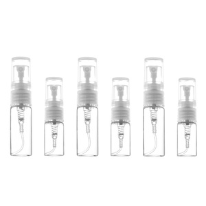 HBC工場直送2ML 3ML 5ML 10ML透明テスターサンプルチューブガラス香水バイアルプラスチックふた付き - Product Image 6