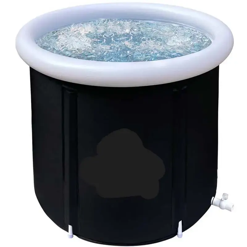 Vasca idromassaggio per bagno di ghiaccio di piccole dimensioni vasca da bagno portatile di grandi dimensioni piscina Relax vasca da bagno per il ghiaccio per gli atleti