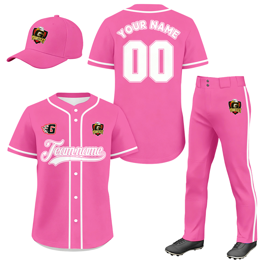 #4 - Pink & White
