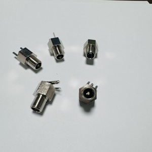 Hongsheng ช่องเสียบแจ็คไฟฟ้า DC ชุบนิกเกิลขนาด5.5x2.1มม. ขั้วต่อสำหรับแผงตัวเมียแบบ2P DC-099 5.5*2.1 5.5*2.5 5.5x2.5 - Product Image 3