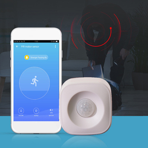 Tuya-Sensor de movimiento PIR, Detector de movimiento WIFI, aplicación Smart Life, sistema de seguridad inalámbrico para el hogar, funciona con Alexa - Product Image 2
