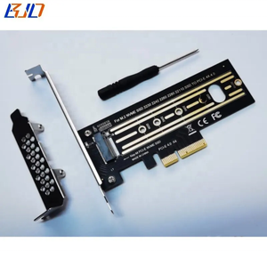 PCI-E 4.0 4X <span class=keywords><strong>PCIe</strong></span> 3.0 X4 için NGFF M.2 anahtar-m anahtar B + M 22110 2280 2260 2242 2230 M2 Nvme SSD dönüştürücü adaptör kartı - Product Image 6