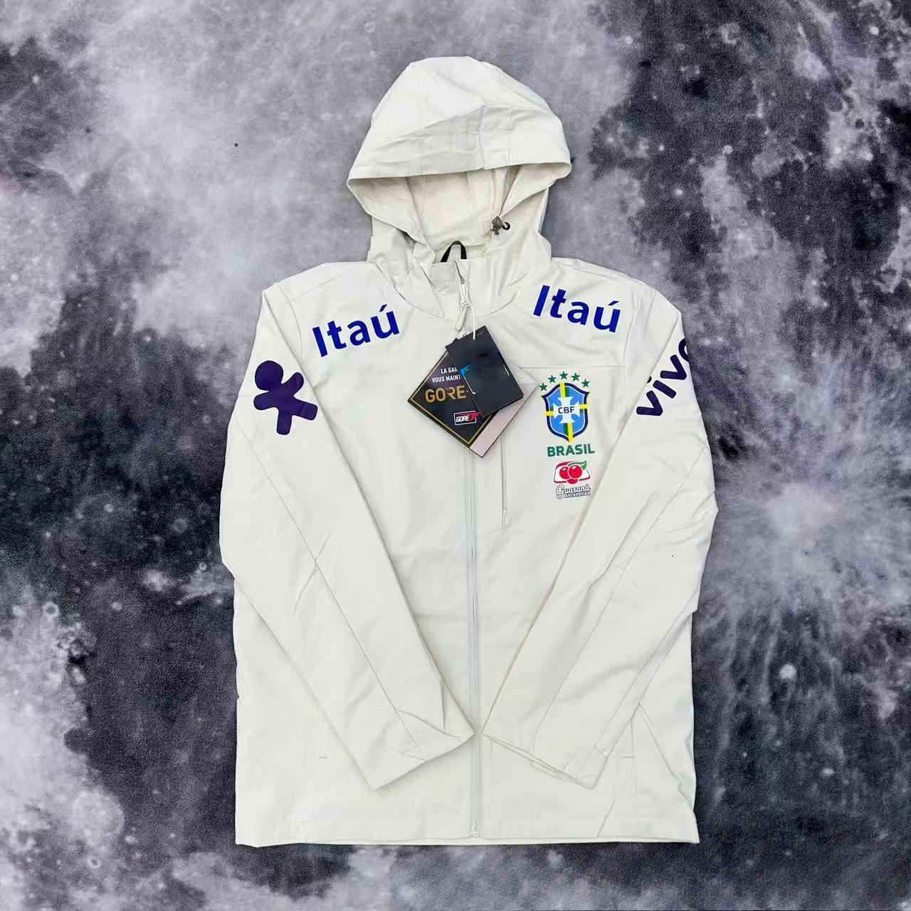 Brazil Windbreaker White 2