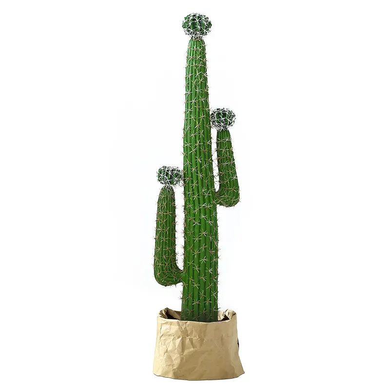 Fabbrica di piante in finto Bonsai grandi piante artificiali succulente di Cactus artificiali piccole piante in vaso di Cactus finto campione di plastica