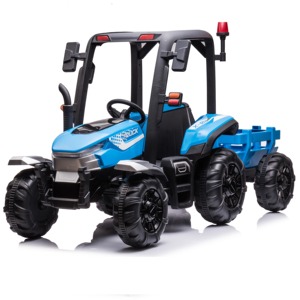 新しい<span class=keywords><strong>2</strong></span>席キッズライドオンカーラージ24vベビーおもちゃカーキッズエレクトリック10歳用12vビッグサイズベビーおもちゃトラクター