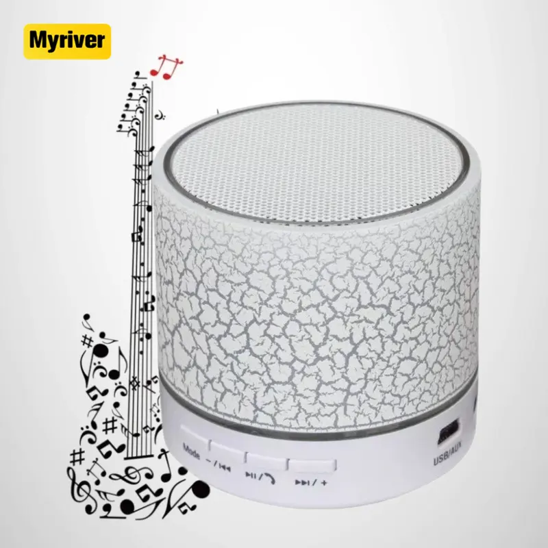 Myriver Corporate Geschenk Talare Mini Box Günstige Gadgets Runde FM Auto Musik tragbare drahtlose Lautsprecher