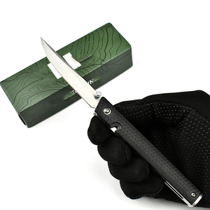 7096 săn bắn ngoài trời 8cr13mov Lưỡi Dao Bỏ Túi Kính Nylon sợi xử lý Gấp Cắm trại gấp lưỡi dao - Product Image 4