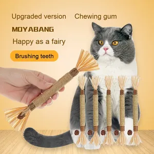 Juguete para gatos de autoentretenimiento súper grande, varita masticable duradera ecológica con insecto de hierba gatera, Polygonum de madera para gatitos - Product Image 2