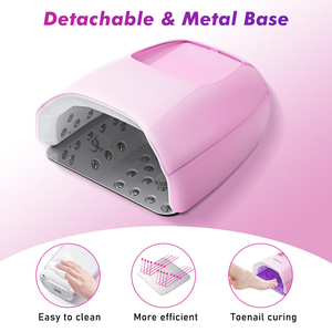 Professional <strong>High</strong>-Power 126W <strong>UV</strong> <strong>LED</strong> Lamp <strong>365nm</strong> Wavelength Automatic Gel <strong>Curing</strong> <strong>High</strong> Quality Plastic Nail Dryer for Salon Use