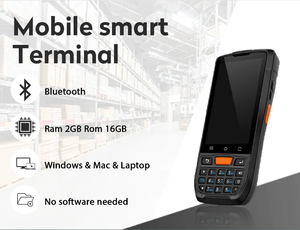 Pda Windows 10 PDA asistente digital personal Android escáner de código de barras PDA terminal de datos - Product Image 3
