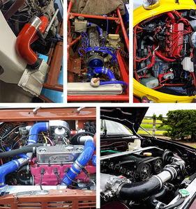 Personnalisé 45 90 135 Degrés Coude Radiateur Turbo Intercooler Tuyau D'admission Droit Flexible Silicone Coupleur Tuyau - Product Image 5