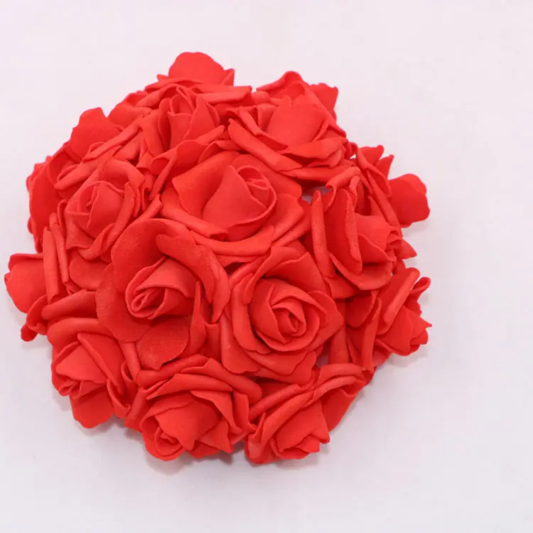 Bola pequena de flores para decoração, material de casamento, decoração de quarto, noivado