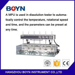 Probador de disolución de tabletas con bomba de magnetismo de laboratorio, 8 recipientes, con prueba automática y función de alarma automática - Product Image 6