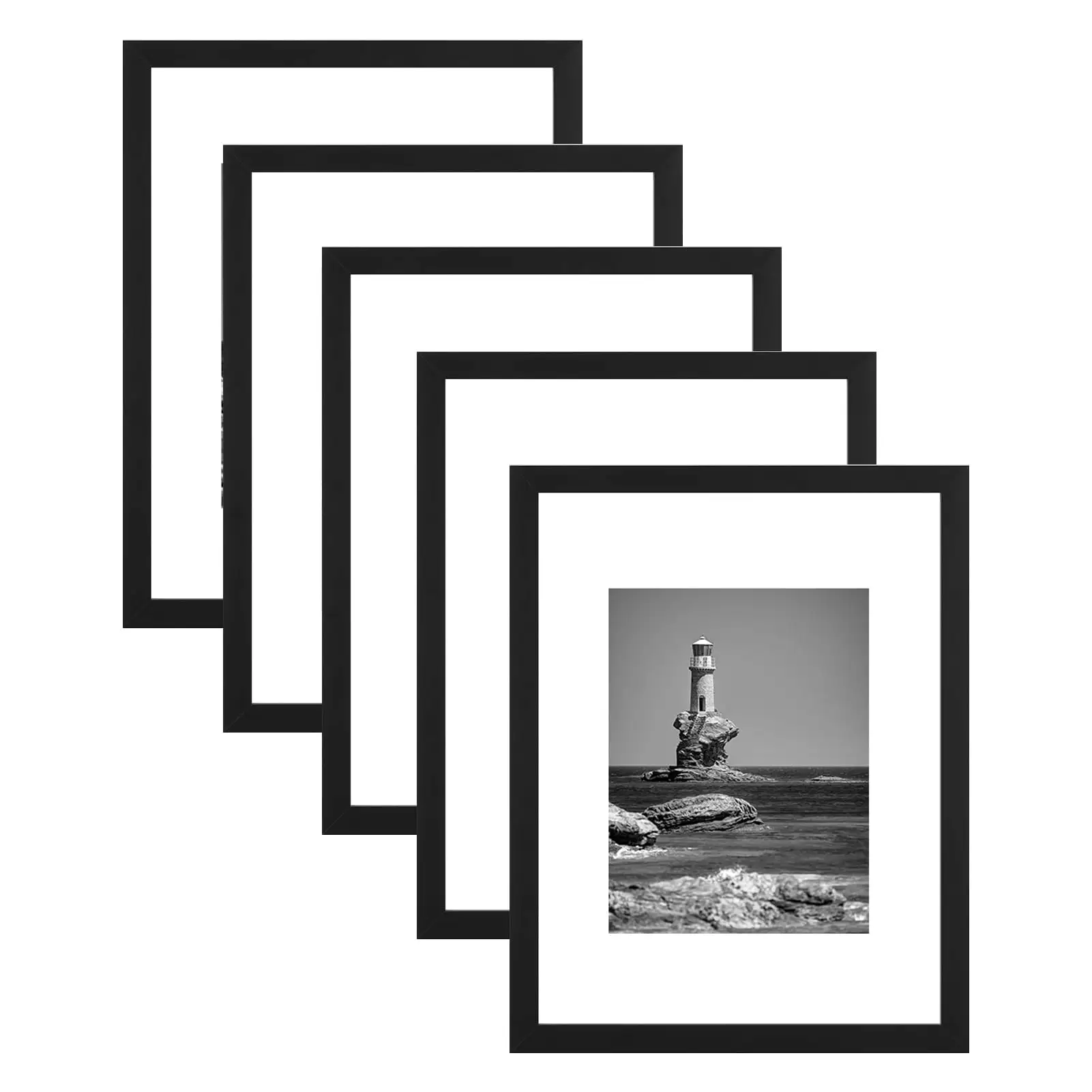 A1 A2 A3 A4 A7 4x6 5X7 6X8 8x10 11x14 12x16 12x18 16x20 18x24 24x36 black White Poster picture wood photo frame