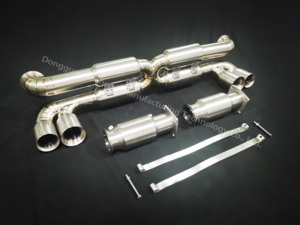 スピードウィナー高性能バルブ排気システムポルシェ996ターボ3.4L 00-08キャットバックマフラー - Product Image 6