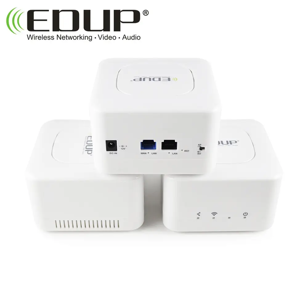 EDUP OEM & ODM 3 팩 메쉬 네트워크 라우터 듀얼 밴드 전체 홈 메쉬 Wi-Fi