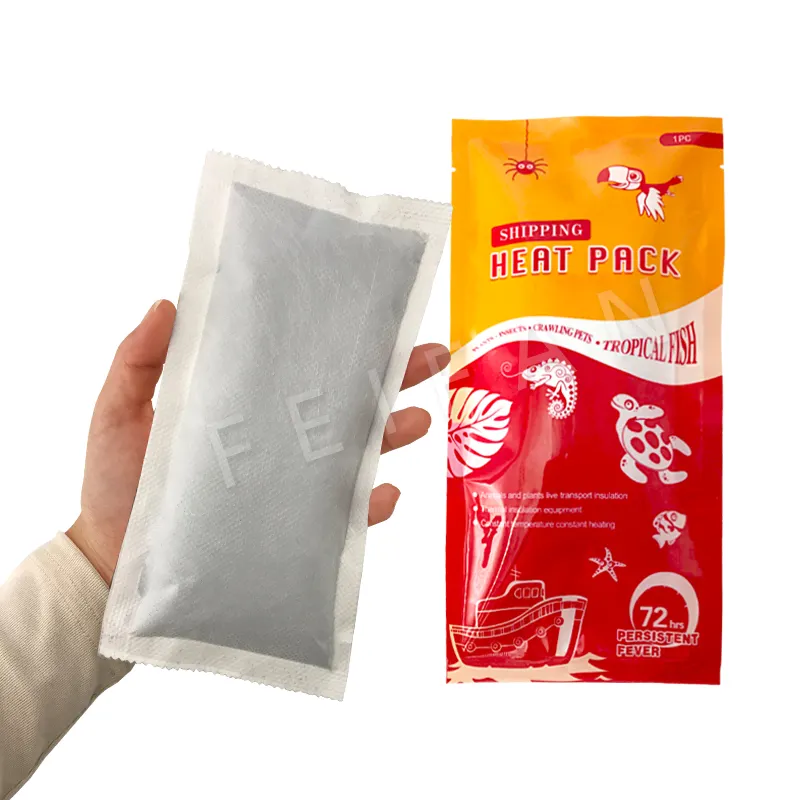 hot sale 48/72/110 hours Transport Reptile Animal Shipping Warmer air activated Heat Pack