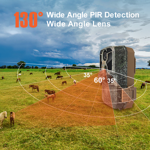 Caméra de chasse cellulaire extérieure 1080P vidéo WIFI 0.4s déclencheur 48MP Photo Vision nocturne Trail - Product Image 4