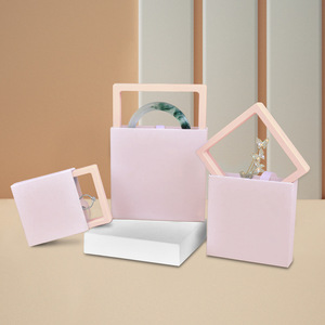 Trong suốt PE phim nhựa 3D nổi khung trang sức hiển thị chủ trường hợp Hộp bao bì với giấy ngăn kéo hộp schmuckkastchen - Product Image 2