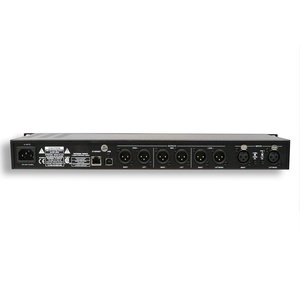 PA2 DriveRack 2 Entrada 6 Salida Sistema de gestión de altavoces Ecualizador de audio profesional para equipos de sonido de escenario