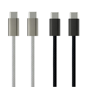 Cable cargador tipo C de diseño básico 60W 3A para teléfono móvil, ordenador y cámara con chaqueta de nailon, blindaje trenzado, garantía de 12 meses - Product Image 6