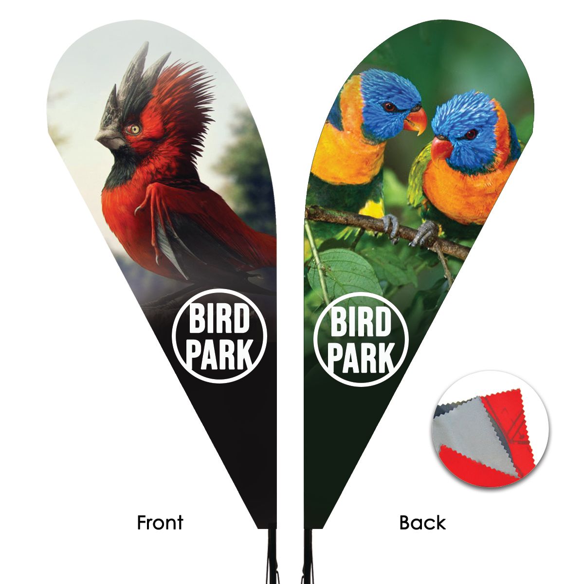 Graphique différent de double côté